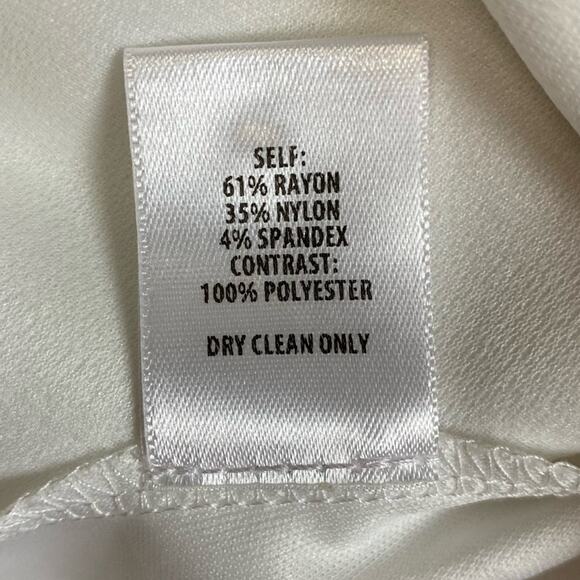 BAILEY 44 QUARTERDECK PONTE A-LINE DRESS WHITE SIZE SMALL - Picture 12 of 12